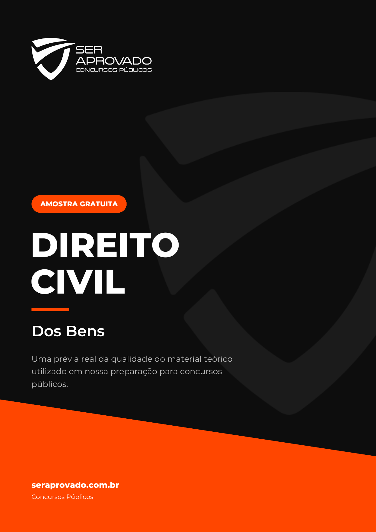Capa: Direito Civil: Dos Bens